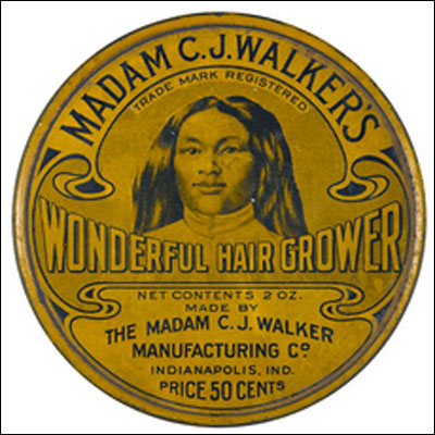 Madam C.J. Walker
Wonderful Hair Grower