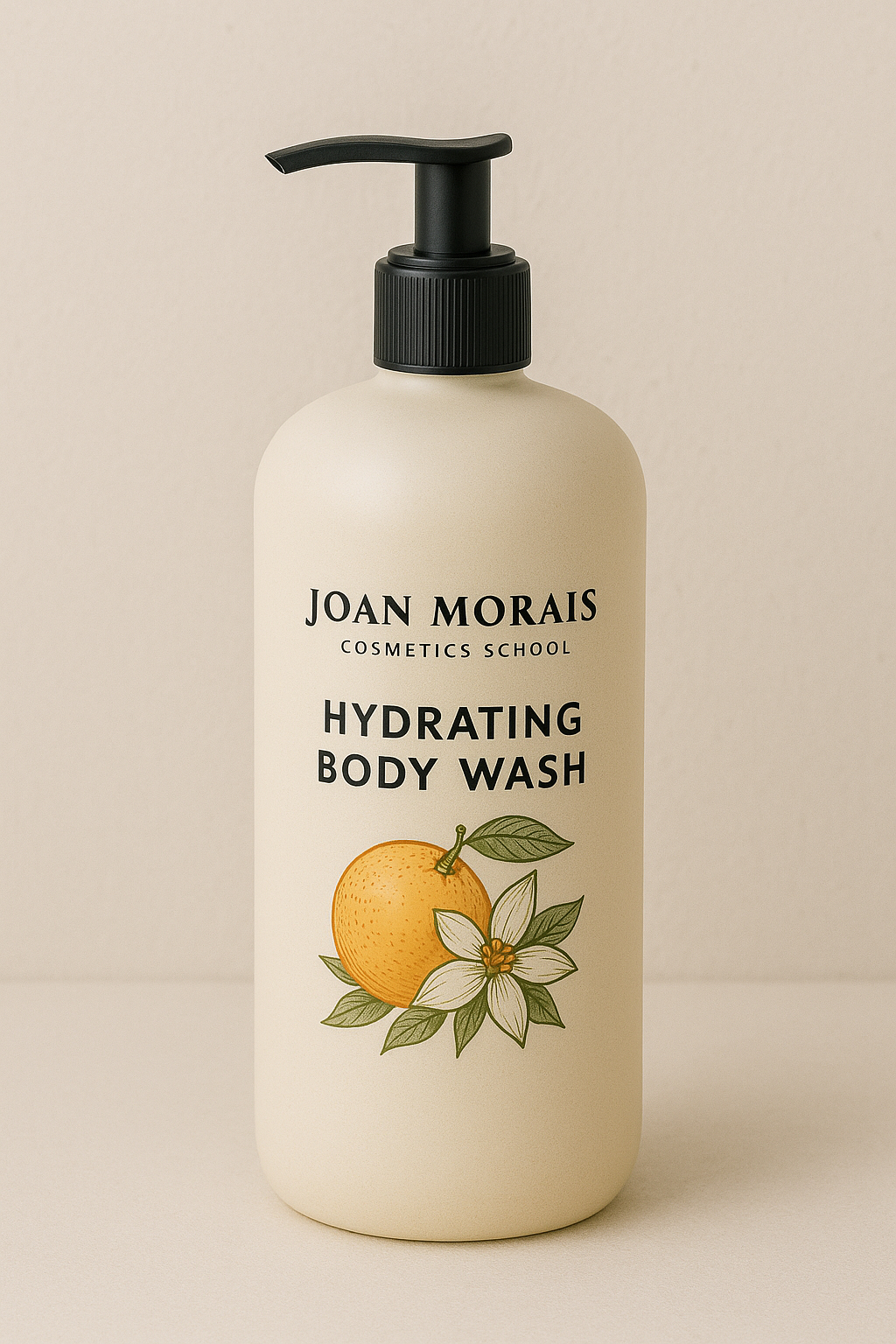 hydrating body wash formula joan morais cosmetics school
