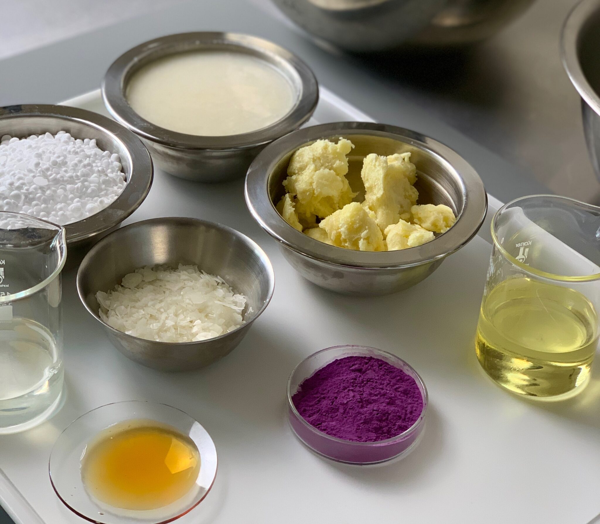 Natural hair care formulation course.