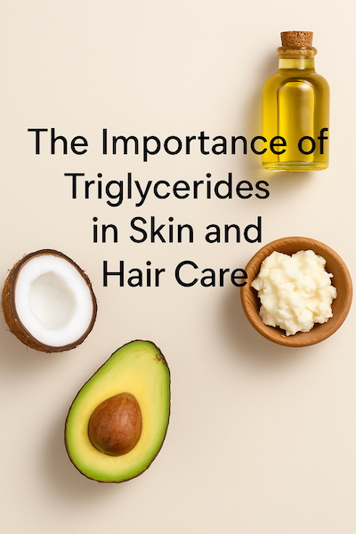 Triglycerides in skin and hair care Joan Morais Cosmetics School