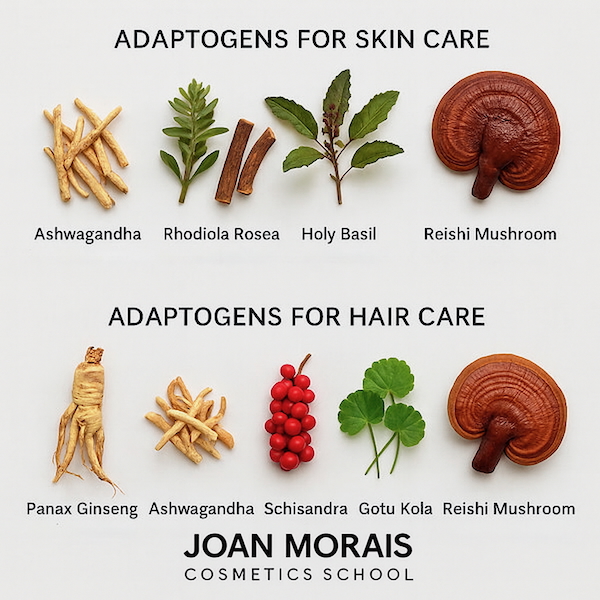 Adaptogens for Skin and Hair Care Joan Morais Cosmetics School