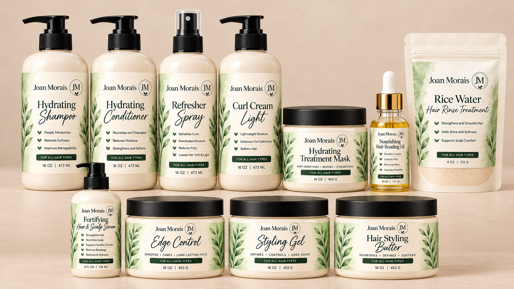 Joan Morais Botanical Natural Haircare Formulations