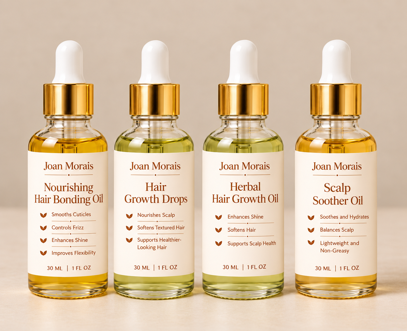 Joan Morais Hair Oil Formulations