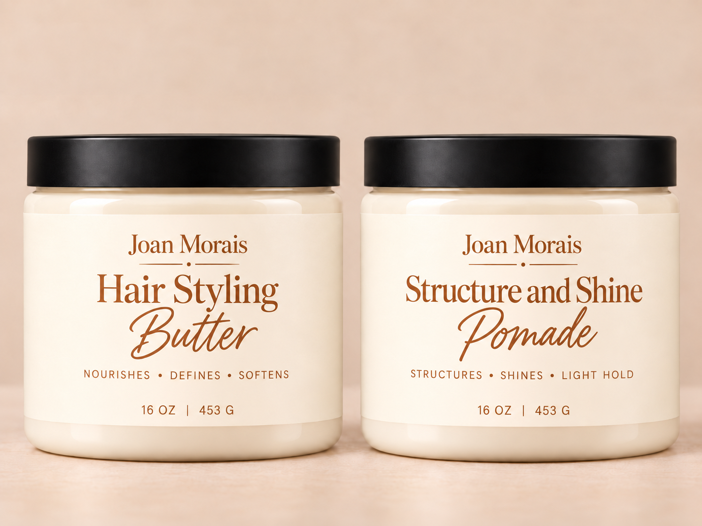 Joan Morais Hair Styling Butter and Pomade Formulations
