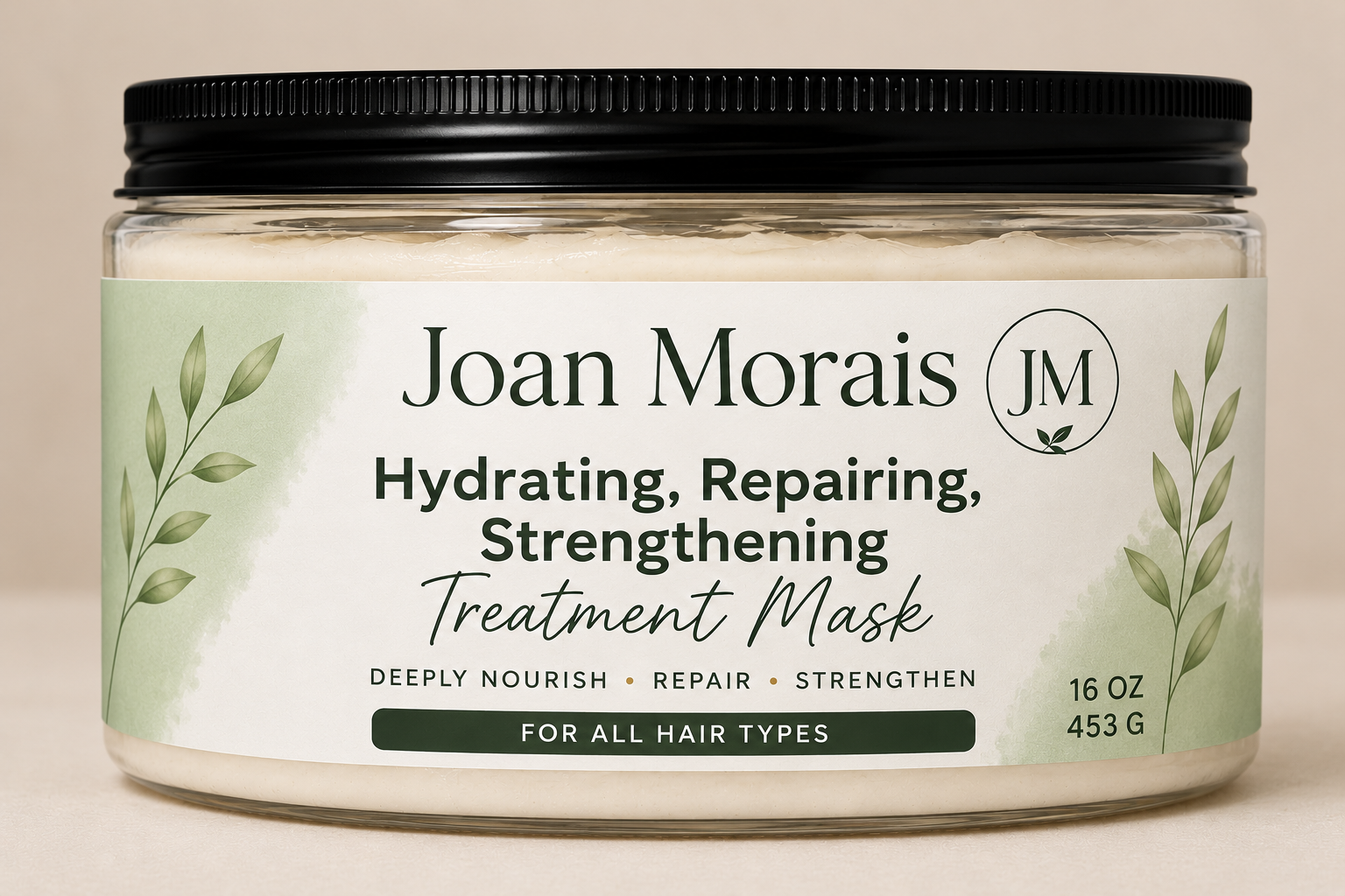 Hydrating, Repairing, Straightening Hair Mask
