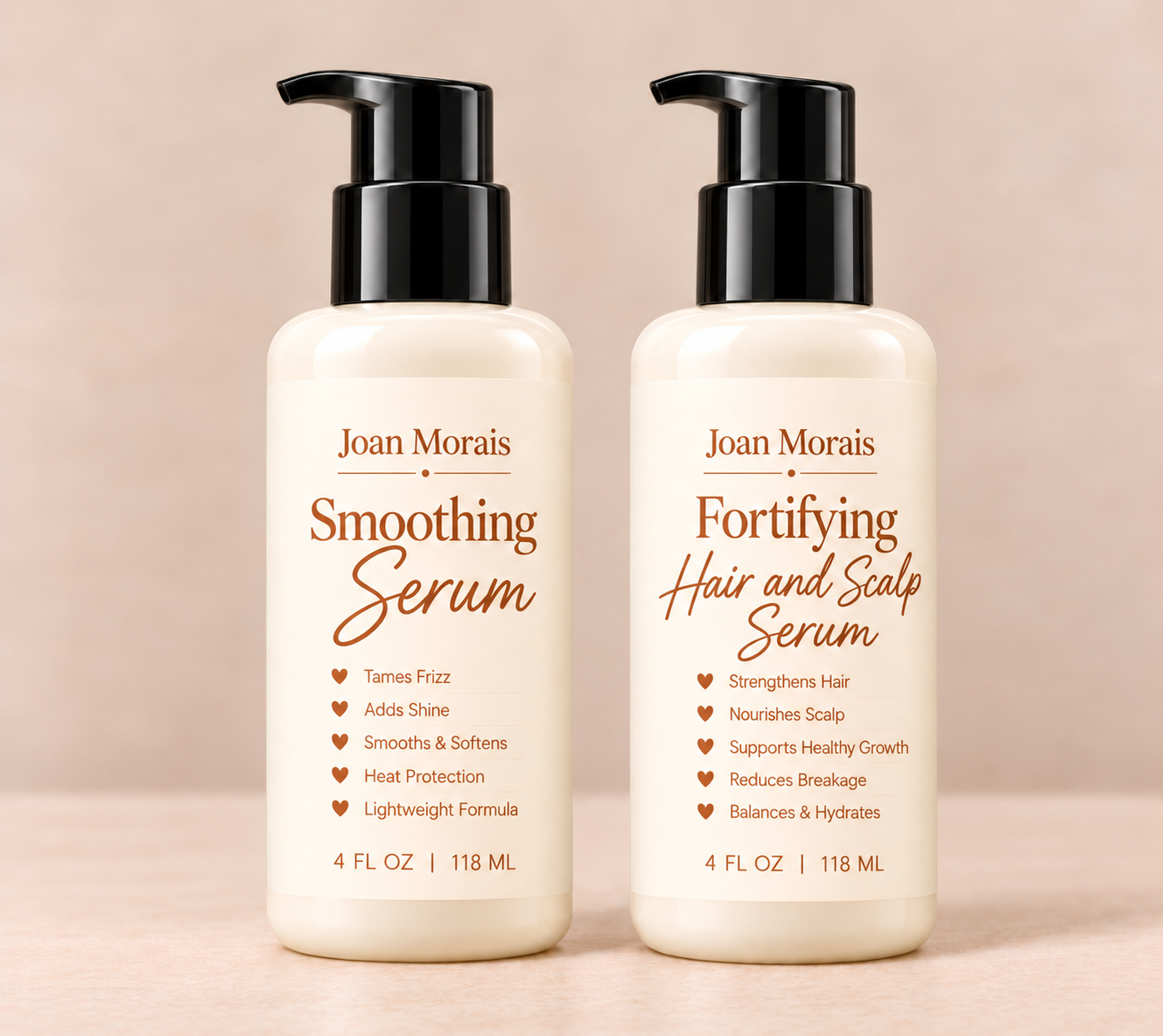Joan Morai Hair Serum Formulations
