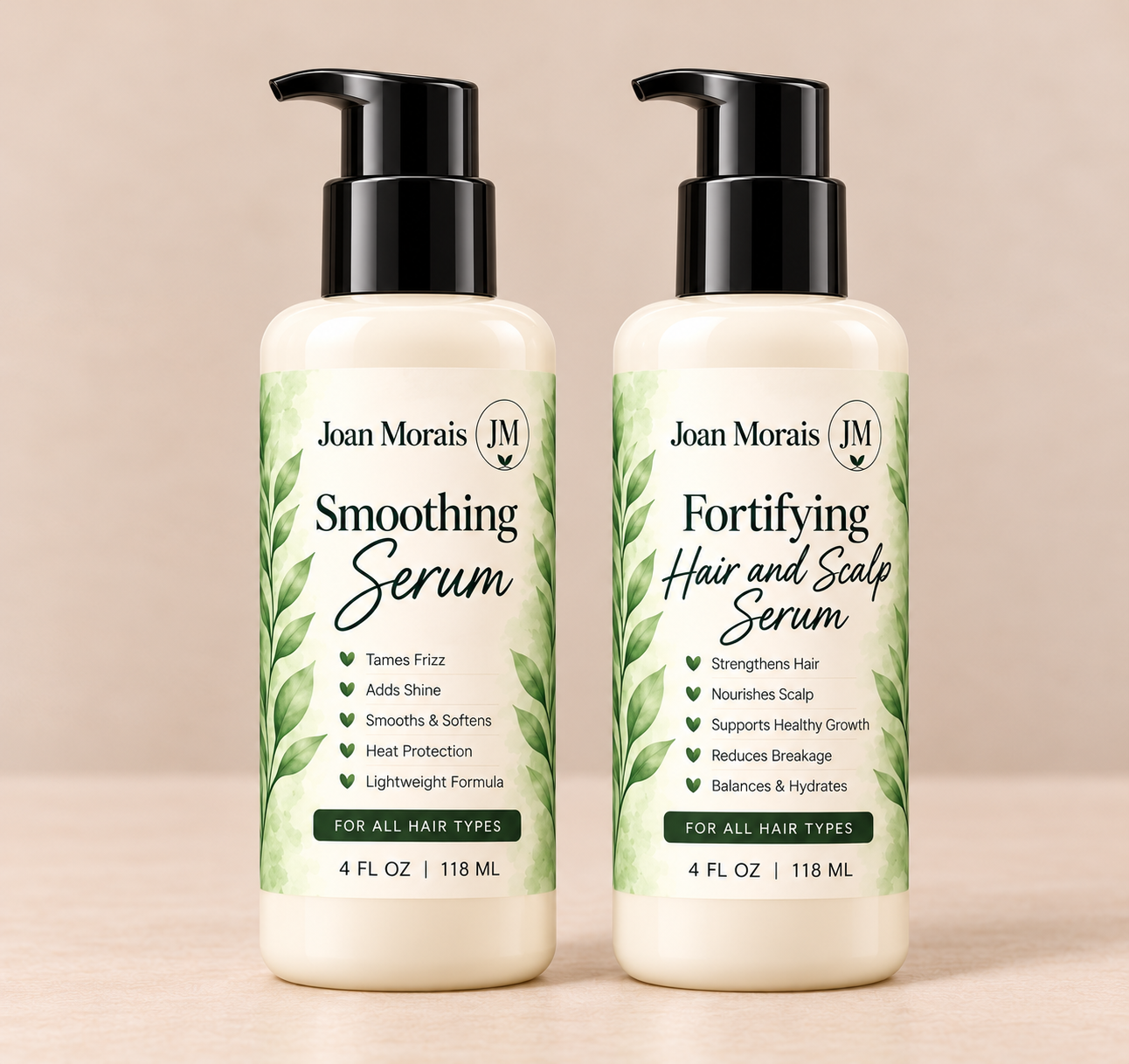 Joan Morais Soothing and Fortifying Serums
