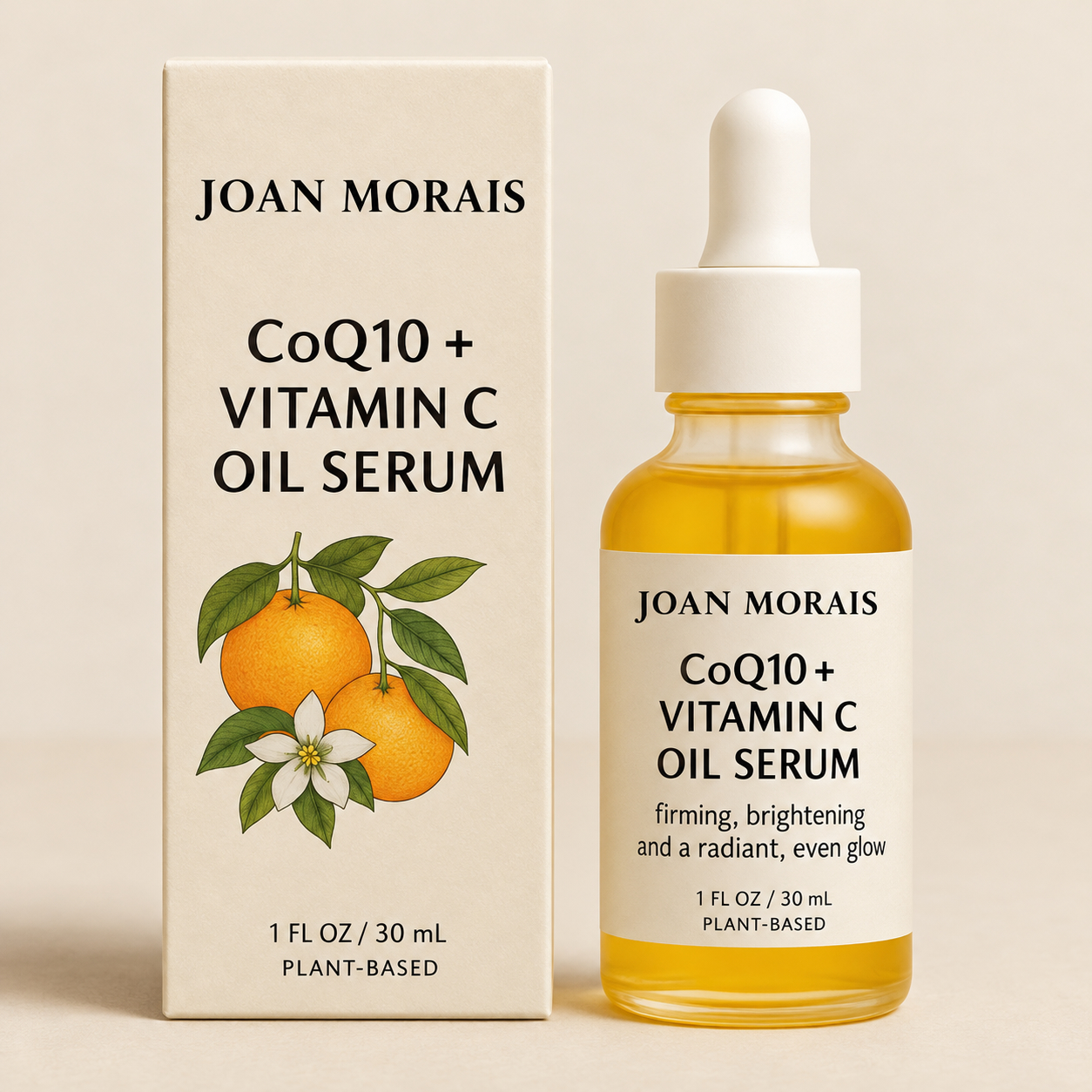 Vitamin C + CoQ10 Oil Serum Joan Morais